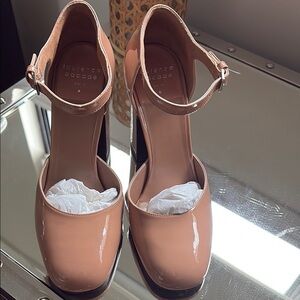Laurence Dacade Tan Chunky Heels